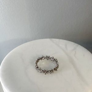 NEW - Flower Diamond Ring Pandora